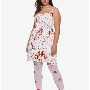 Hot Topic Blood Splatter Dress Size 0